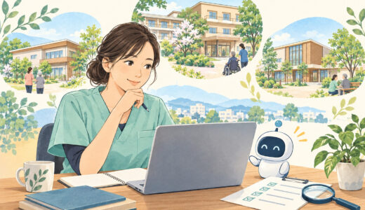 介護転職にAIを活用｜ホワイト施設の探し方と無料テンプレート